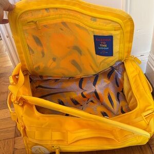 Baboon to the Moon Yellow Backpack